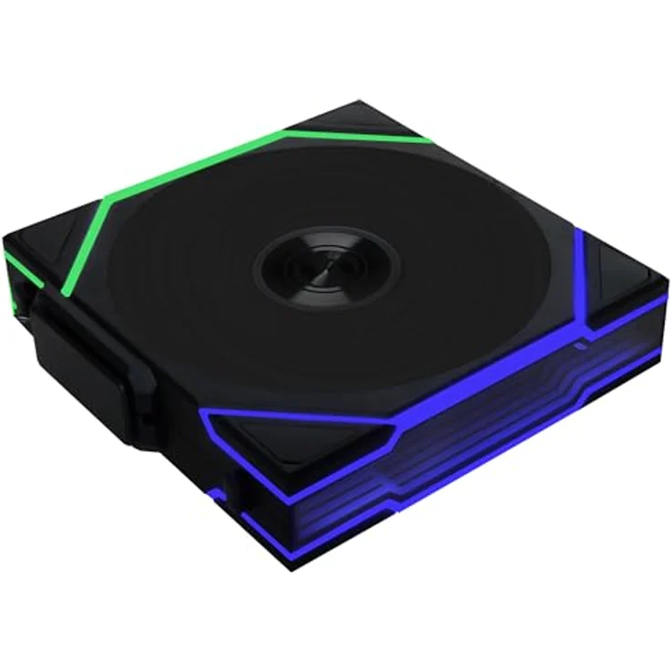 Lian Li UNI FAN TL Wireless Lüfter, ARGB, PWM - Reverse Blade, 120mm, schwarz – Bild 1