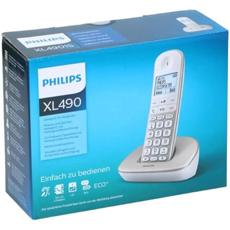 Philips XL4901S-38 DECT Schnurlostelefon – Bild 6