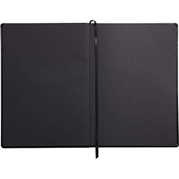 EXACOMPTA Einsteck-Fotoalbum Touch Carb'On, A4, 56 Blatt blanko 120g, schwarz, säurefrei und lichtbeständig – Bild 3