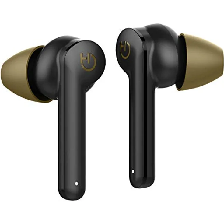 Hiditec In-Ear-Kopfhörer Vesta Limited Edition | Kopfhörer Limited Edition | Bluetooth 5.0 True Wireless kompatibel mit iOS und Android System, Schwarz