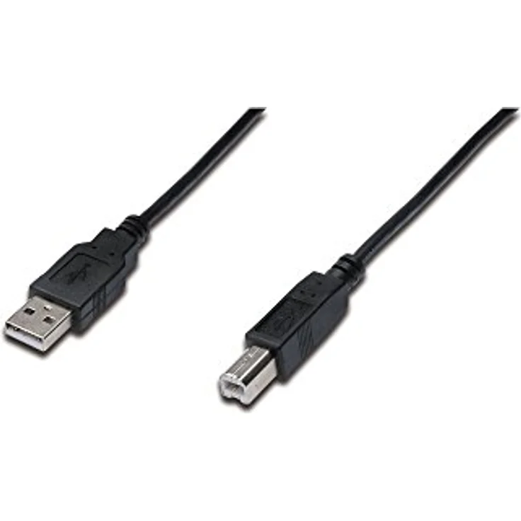 ASSMANN 93596 USB 2.0 Anschlusskabel, USB-A auf USB-B Stecker, 1,8 m – Bild 2