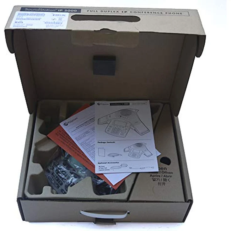 Polycom SoundStation IP 5000 VoIP-Telefon schwarz – Bild 3