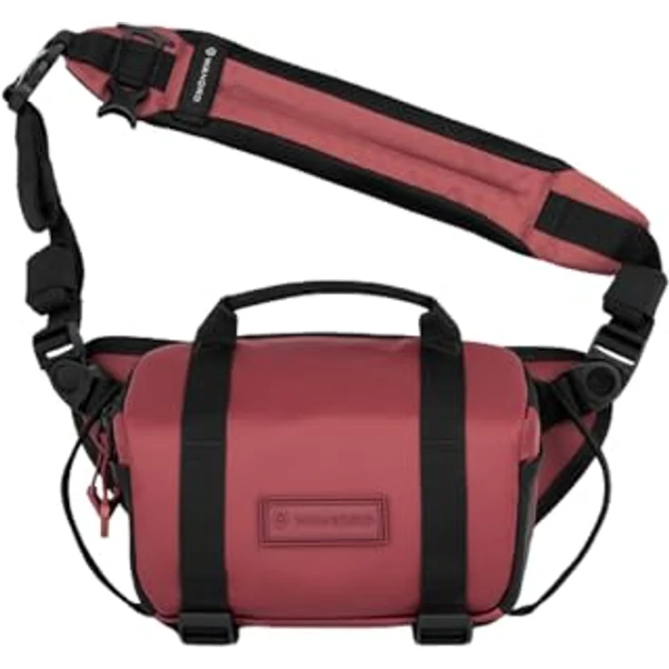 Wandrd ROGUE Sling 4L Rhoone Burgundy V2, Kompakte Kameratasche mit 4 l Fassungsvermögen, wasserabweisend, burgunderrot – Bild 1