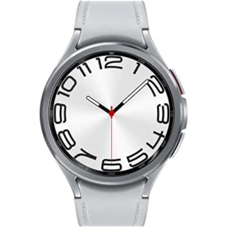 Samsung Smartwatch Galaxy Watch 6 Classic 47 mm LTE Silver SM-R965FZSAEUE – Bild 1