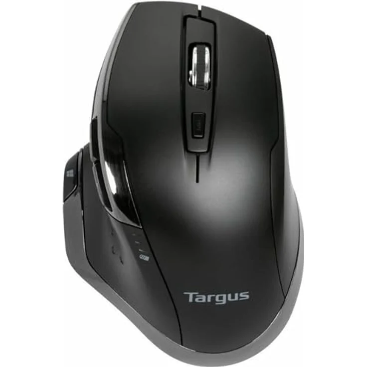 Targus Anti Microbial Ergonomic BlueTrace Mouse (Kabellos), Maus, Schwarz – Bild 1