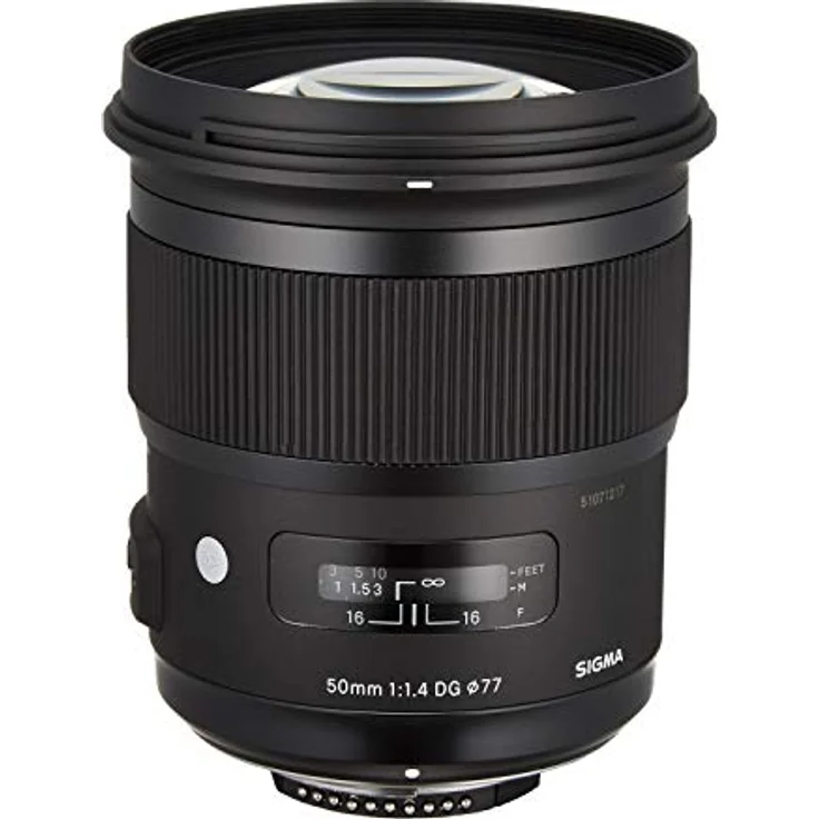 Sigma 50mm F1,4 DG HSM Art Objektiv (77mm Filtergewinde) für Nikon Objektivbajonett – Bild 5