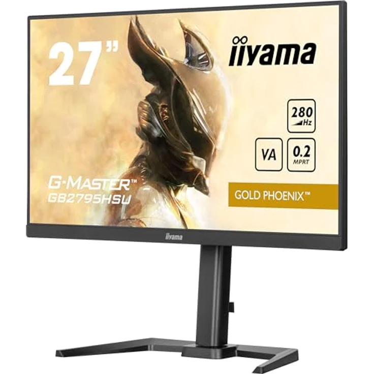 iiyama G-Master Gold Phoenix GB2795HSU-B1 27" VA LED Gaming Monitor Full HD HDMI DP USB3.2 0.2ms 280Hz FreeSync Premium HDR10 schwarz – Bild 4