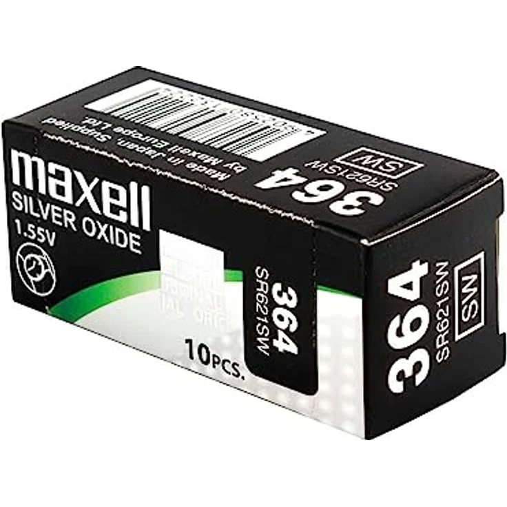 MAXELL 364 Uhrenbatterie SR621SW – Bild 2