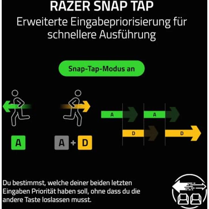 Razer Huntsman V3 HE Magnetic Mini 65%, Kabelgebundene Gaming-Tastatur mit 8KHz Polling-Rate, RGB-LED, magnetischen Schaltern, Schwarz – Bild 9