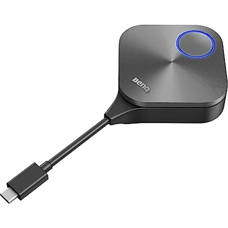 BenQ INSATSHARE BUTTON TWY31, Streaming Media Player, Grau – Bild 3
