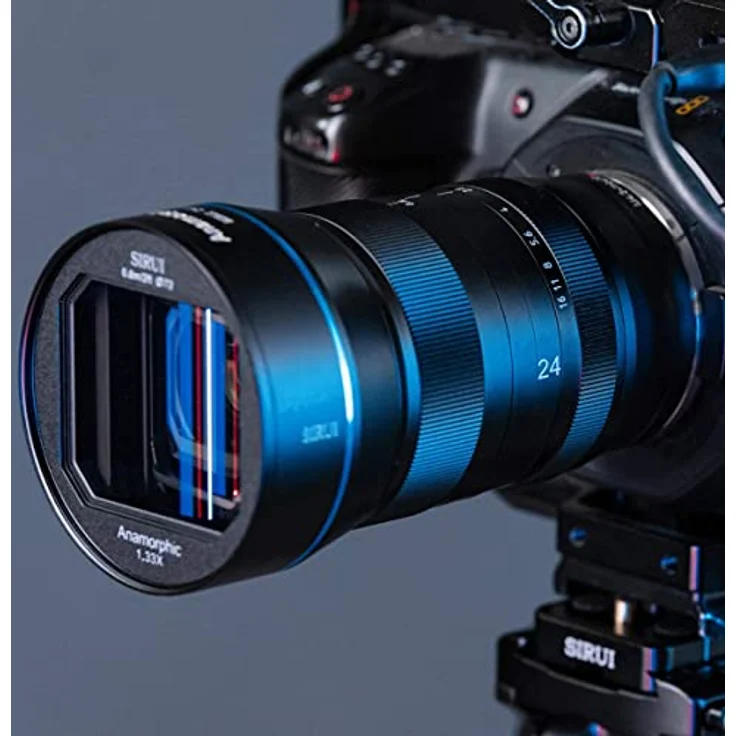 SIRUI 24 mm F2,8 1,33X S35 Anamorphotisches Cine-Objektiv (L-Mount) für S5/S1/Sigma FP, 2,4:1 Breitbildformat, nahfokus ab 0,6m, robuste Bauweise mit präzisen Ringen – Bild 3