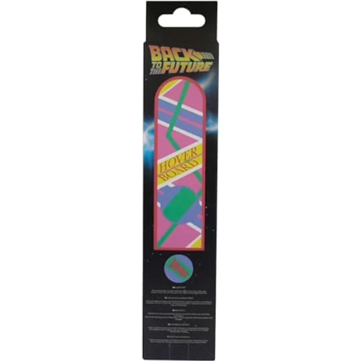 FaNaTtik Back to the Future XL Hoverboard Desk Pad und Coaster Set, 800 x 300mm mit rutschfester Gummibasis und verstärkten Kanten – Bild 7