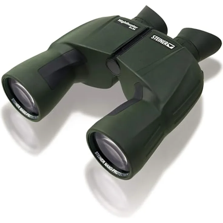 Steiner Jagd-Fernglas Nighthunter 8x56 - Professionelles Nachtfernglas mit höchster Lichttransmission (96%+), XL-Sehfeld, Testsieger