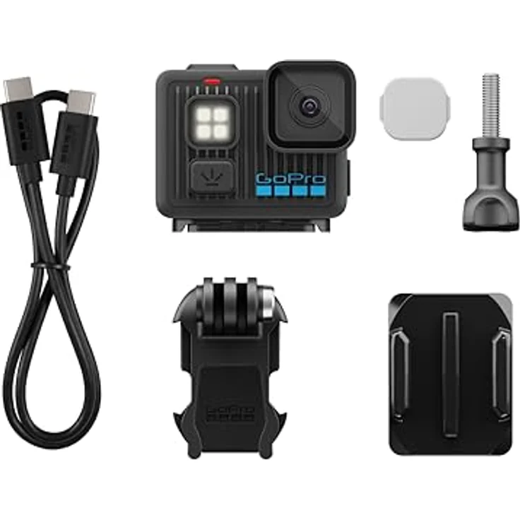 GoPro Lit Hero (60p), Action Cam mit 4K und 60fps, wasserdicht, schwarz – Bild 4