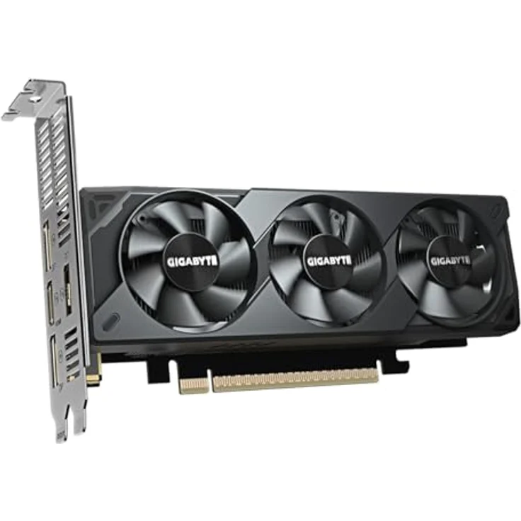 Gigabyte GeForce RTX 5060 OC Low Profile 8G Grafikkarte - 8GB GDDR7, 128bit, PCI-E 5.0, 2512 MHz Kerntakt, 3 x DisplayPort, 1 x HDMI, GV-N5060OC-8GL – Bild 3