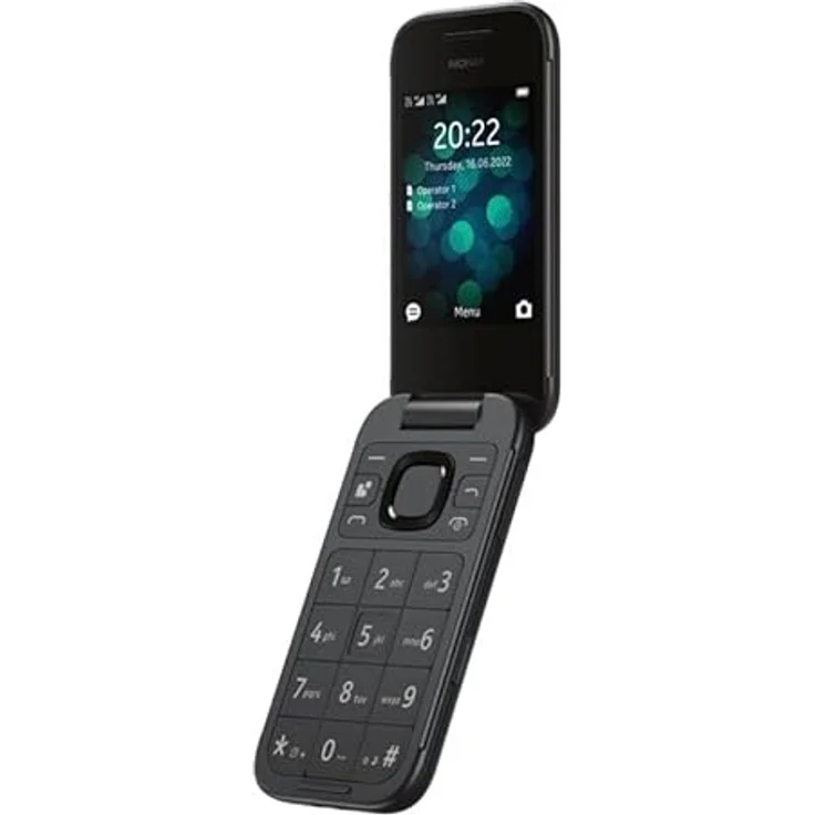 Nokia 2660 Flip-Funktionstelefon mit 7,1 cm (2,8 Zoll) Display, 4G-Konnektivität, Hörgerätekompatibilität (HAC), integrierter Kamera, MP3-Player, kabellosem FM-Radio und klassischen Spielen – Bild 4