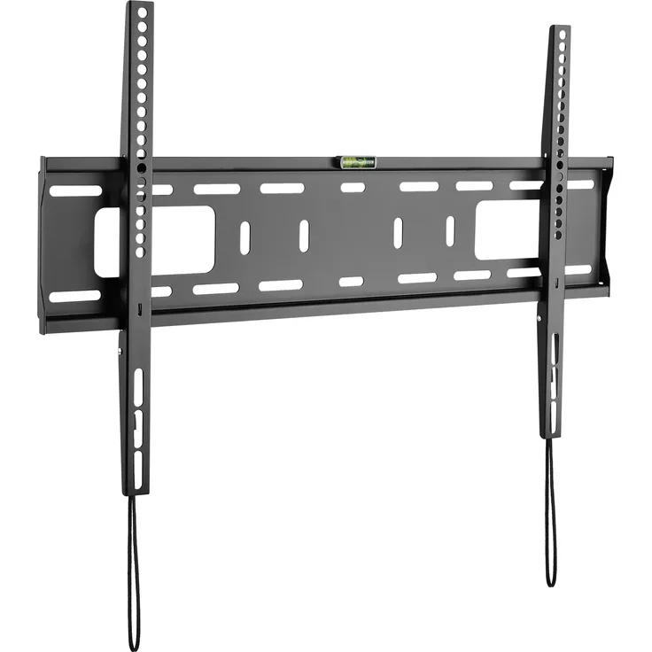 Cabletech BRACKET TV LP42-46F, stabile Wandhalterung für TV 37-70 Zoll, Schwarz, VESA-kompatibel bis 600x400