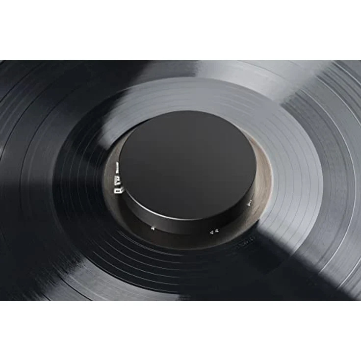 Pro-Ject Record Puck E, Modernes Plattengewicht aus Aluminium zur Reduktion von unerwünschten Resonanzen, Schwarz – Bild 3