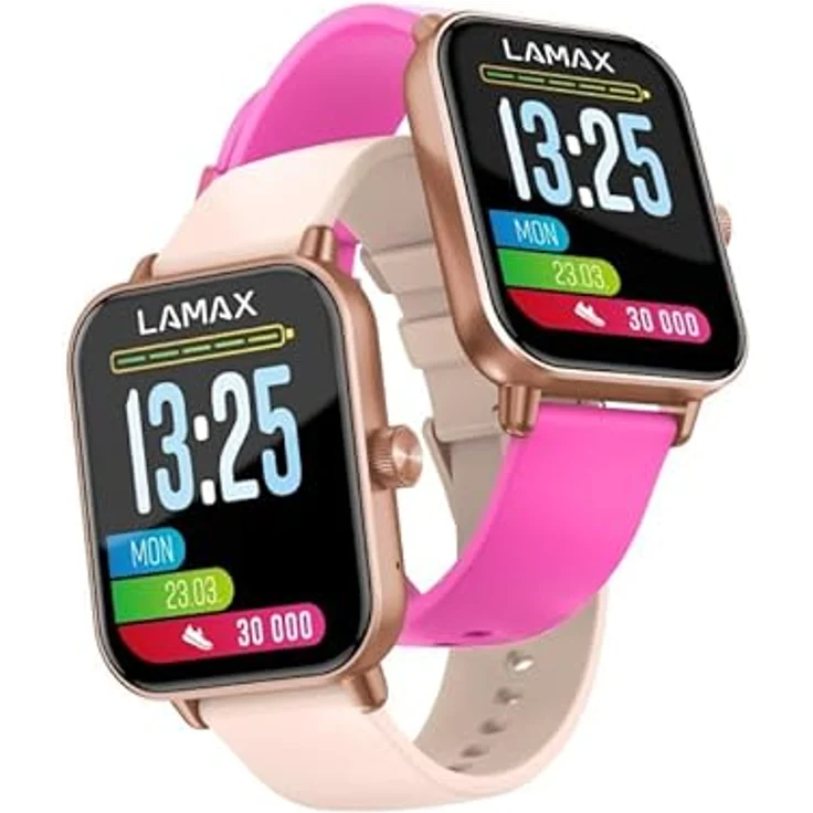 LAMAX BCool2 Play Rose Gold, Fitness-Zubehör für Kinder mit Pulsmessung und Musikwiedergabe – Bild 2