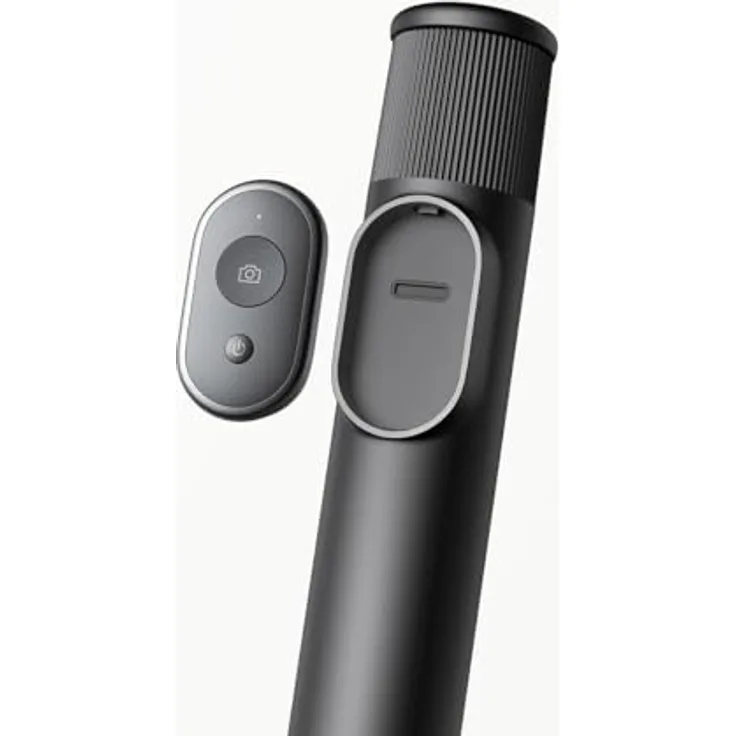 Xiaomi Selfie Stick Tripod Mini, flexibler Stativ mit integriertem Bluetooth-Auslöser, Schwarz