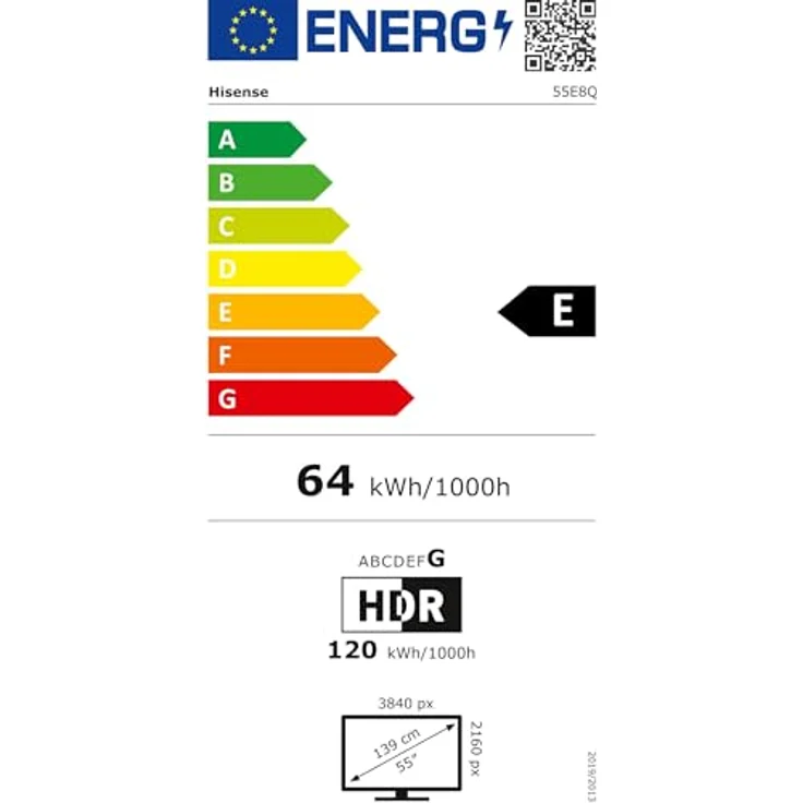 Hisense 55E8Q Mini-LED QLED TV mit Dolby Vision & Atmos, AI 4K Upscaler, Subwoofer und über 1 Mrd. Farben – Bild 12