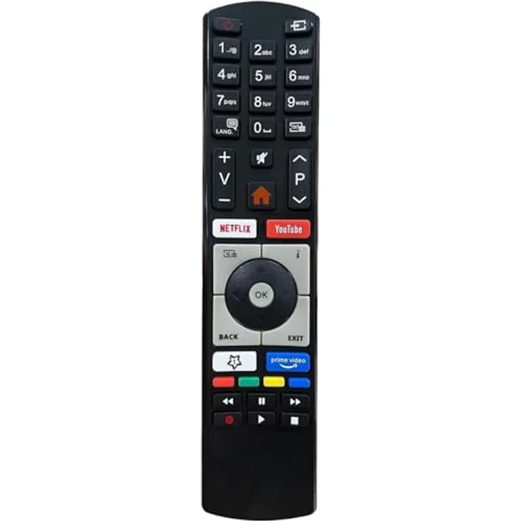 Mycotech Ersatz Fernbedienung RC418P für Telefunken Hitachi Vestel Finlux Edenwood TV, Plug & Play, kompakt und ergonomisch, zuverlässige Signalübertragung bis 10 Meter – Bild 2