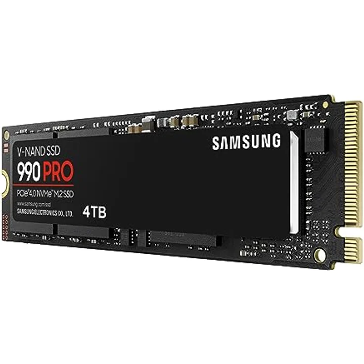 Samsung 990 PRO NVMe M.2 SSD, 4 TB, PCIe 4.0, 7.450 MB/s Lesen, 6.900 MB/s Schreiben, Interne SSD, Für Gaming und Videobearbeitung, MZ-V9P4T0BW – Bild 2