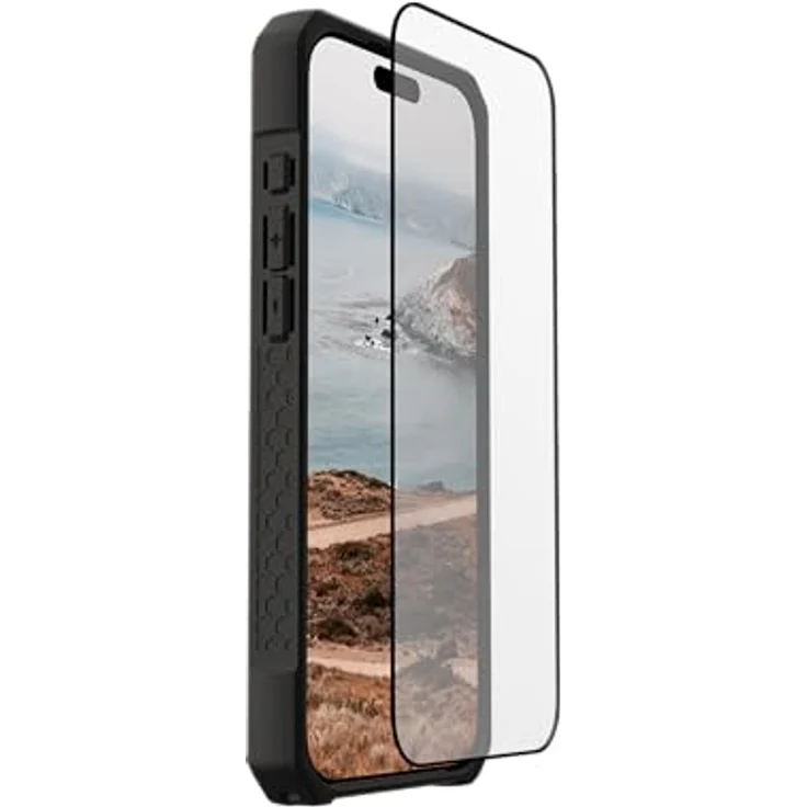 URBAN ARMOR GEAR UAG Displayschutzfolie für iPhone 17 Pro Max, gehärtetes Glas mit Anti-Fingerabdruck, HD-Klarheit, transparent, 17,5 cm (6,9 Zoll) – Bild 4