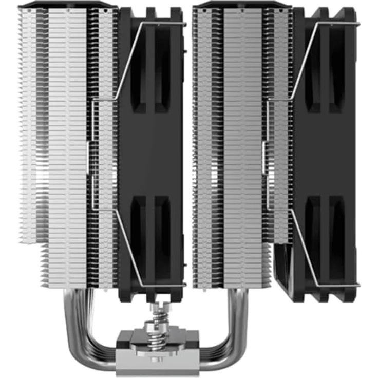 Silentware Titan Performance CPU Kühler, 6 Heatpipes, 2x 120mm PWM Lüfter für Intel LGA 115X/1200/1700/1851 und AMD AM4/AM5, TDP bis 265W – Bild 3