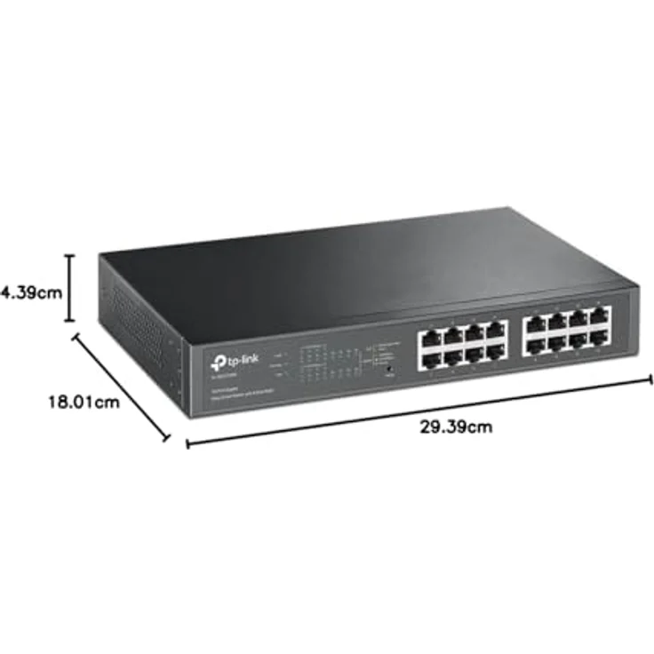 TP-Link TL-SG1016PE 16-Port Gigabit Desktop POE Smart Switch – Bild 4