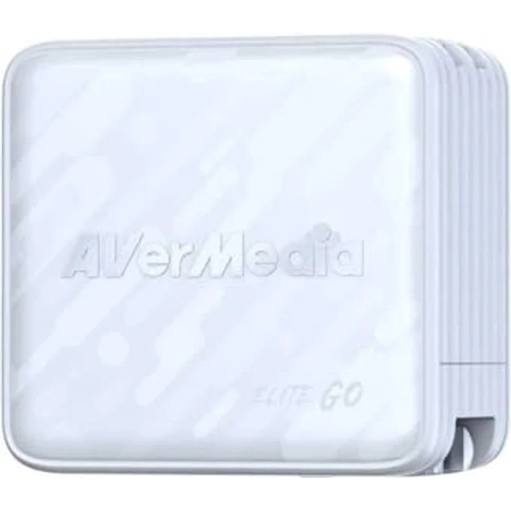 AVerMedia EliteGO (GC313Pro) Ladedock, 100W GaN, HDMI, 1080p 60fps Game Recorder, Weiss – Bild 3