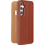ISY ISC 3143 Bookcover für Samsung Galaxy A55 5G, 2in1 Wallet, Braun