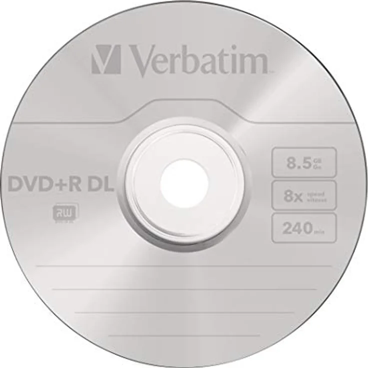 Verbatim DVD+R DL 8,5GB 8X 5er JC - Preisvergleich – Bild 2