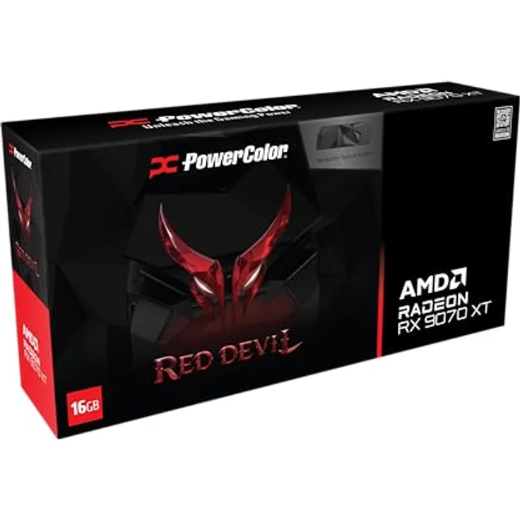 PowerColor AMD Radeon RX 9070 XT Grafikkarte, 16 GB GDDR6, hohe Gaming-Leistung und fortschrittliches Kühlsystem – Bild 2