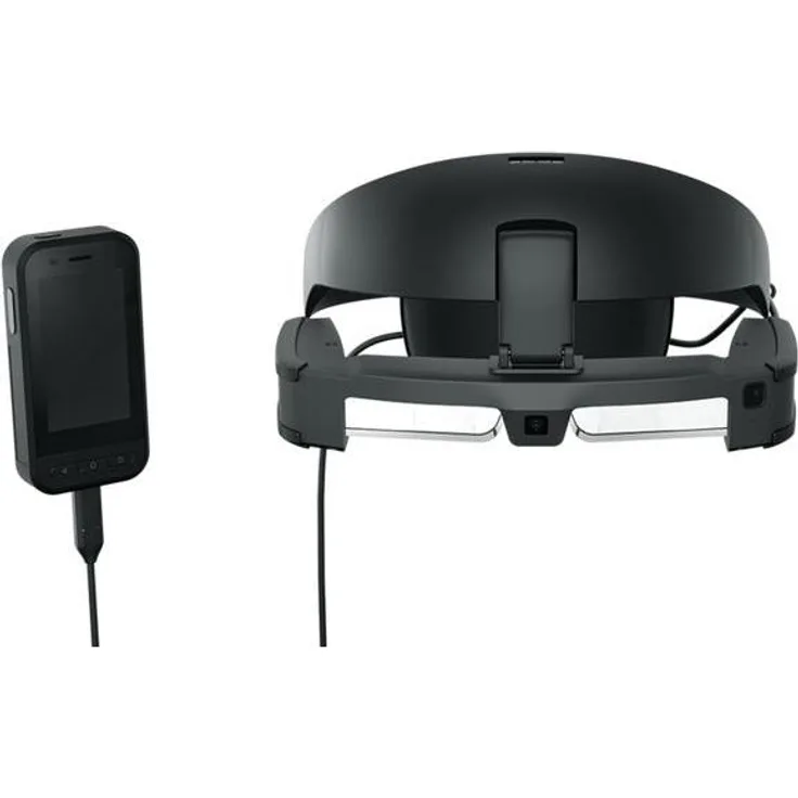 Epson Moverio BT-45CS, AR Brille mit Full HD-Display, integrierter HD-Kamera und 2TB Speicher, ergonomisch und robust nach MIL-STD-810H, IP52