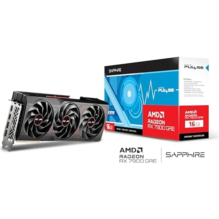 Sapphire Radeon RX 7900 GRE Pulse - 16GB GDDR6, 2x HDMI, 2x DP, lite retail – Bild 6