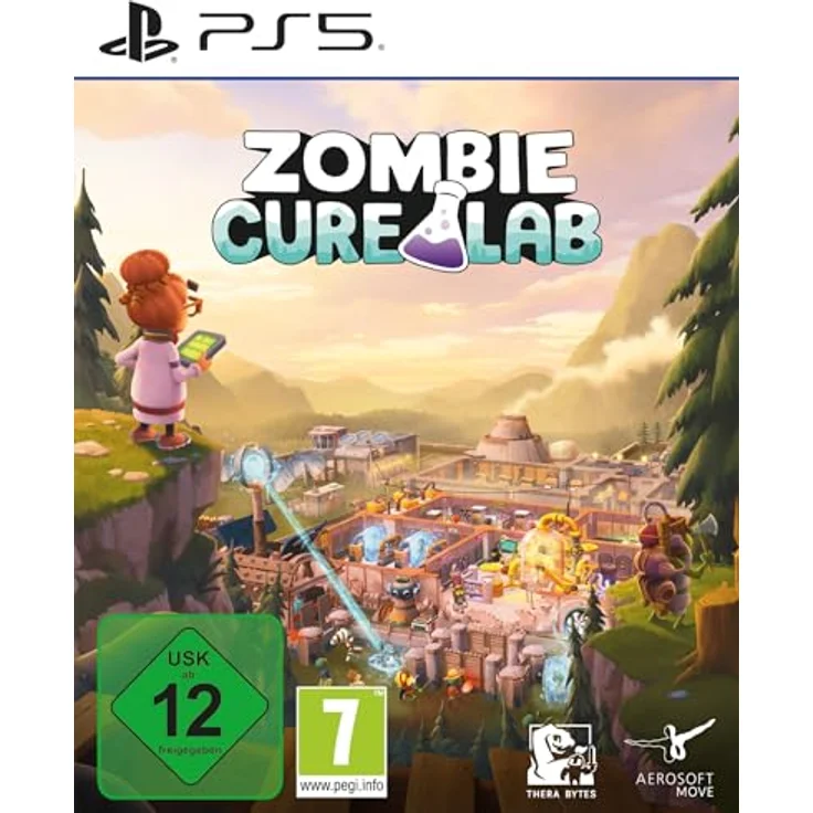 Aerosoft Zombie Cure Lab, PS5-Spiel zur Rettung der Menschheit mit strategischem Labor-Management und über 200 Technologien – Bild 1