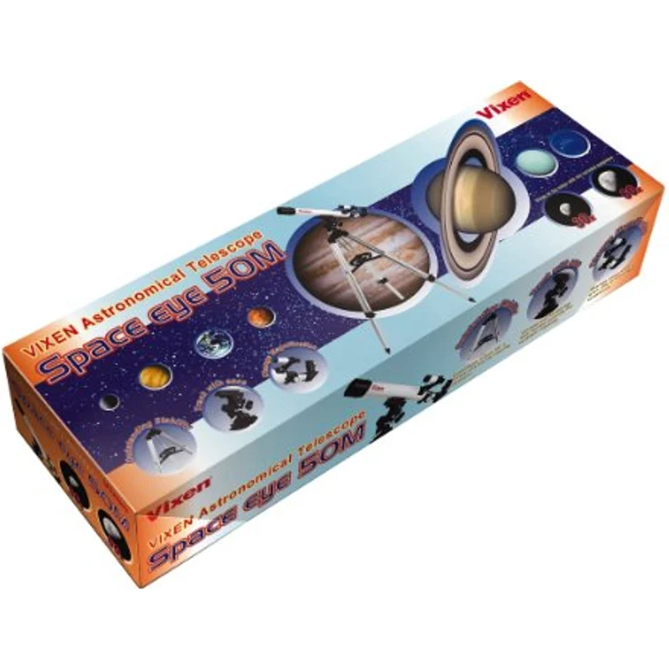 Vixen Space Eye 50M Teleskop Set, sofort einsatzbereit, einfach zu bedienen, leicht und portabel – Bild 2