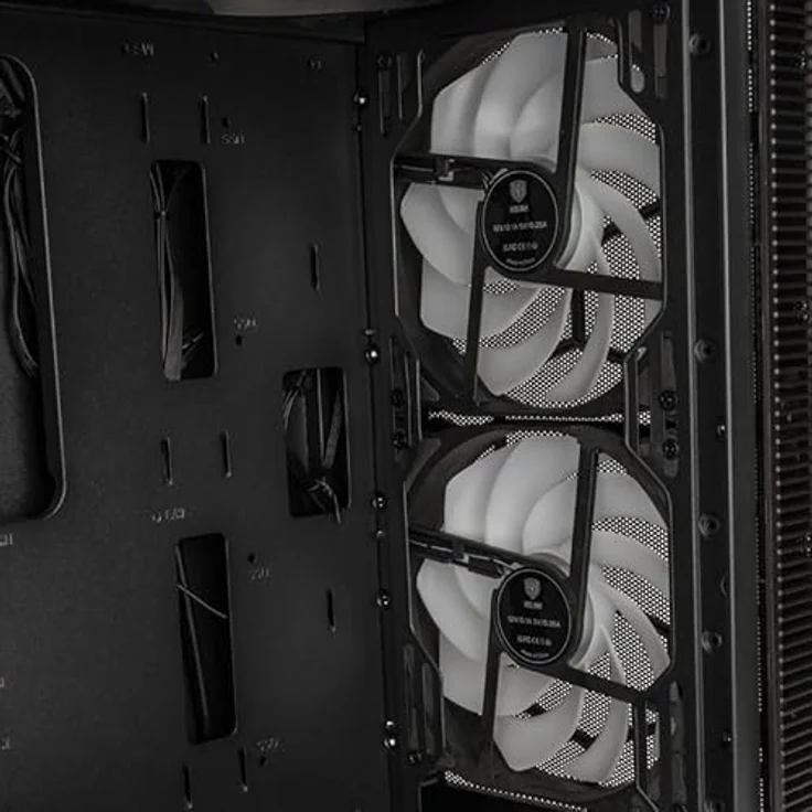 Kolink Observatory MX Mesh ARGB Midi-Tower - schwarz (Mini ITX, mATX, ATX), PC Gehäuse – Bild 8