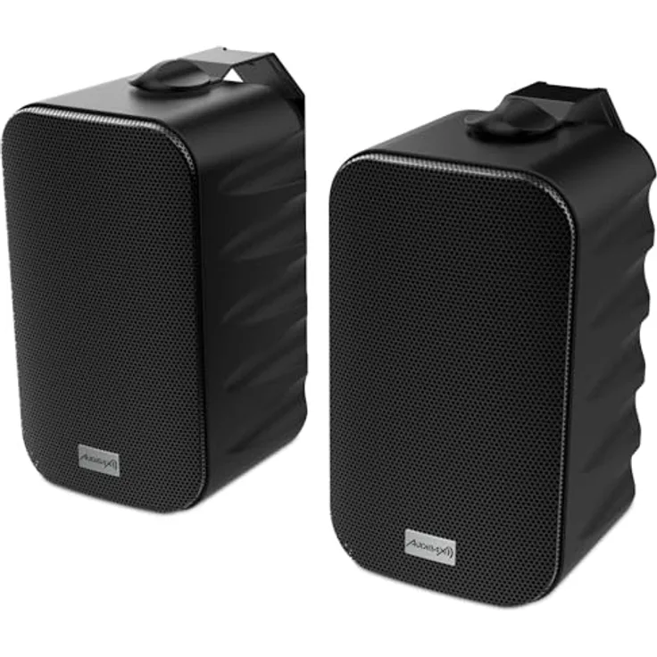 Audibax Delta 42 BT Black, Hochleistungs-Aktiv-Lautsprecher mit Bluetooth, Frequenzbereich 90 Hz - 20 kHz, Surround-Sound