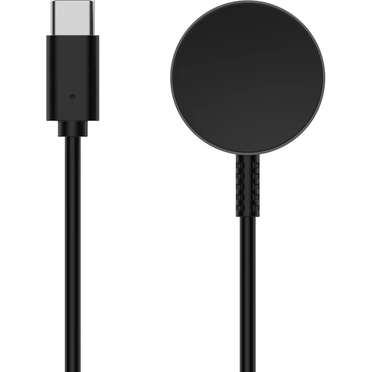 Wigento USB-C Ladekabel für Samsung Galaxy Watch Ultra 47mm, magnetisches 1 Meter Smart Ladekabel mit Sicherheitsfunktionen