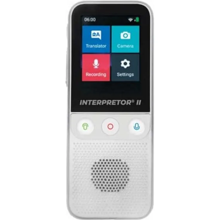 Lexibook, Taschenrechner, Interpretor 2 Sofortiger Sprachübersetzer mit künstlicher Intelligenz 137 Sprachen mit Kamera