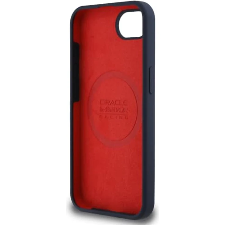 Red Bull Case Silicone w/ Powerbar MagSafe für iPhone 16e, navy blue - Hochwertige TPU-Hülle mit sportlichem Design und integrierter MagSafe-Funktion – Bild 7