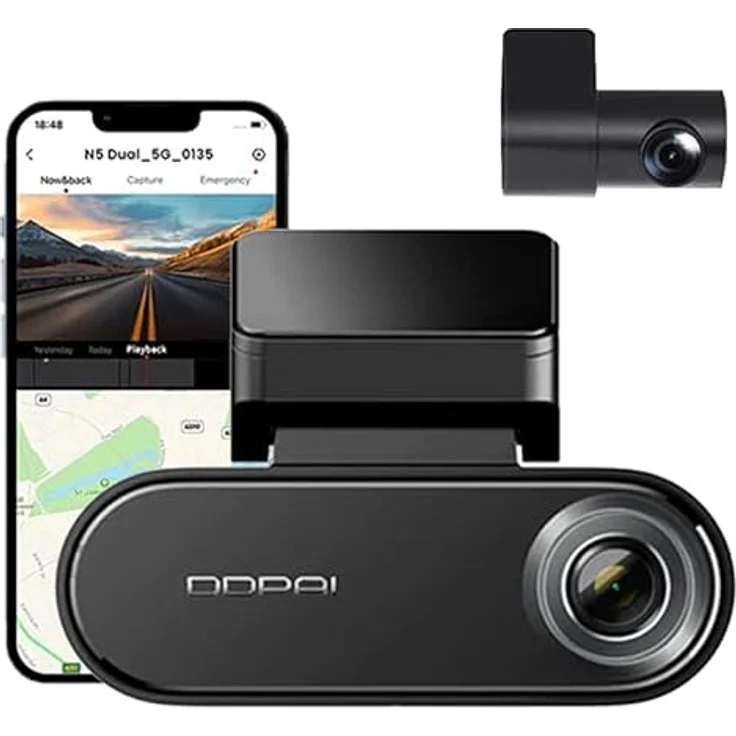 DDpai Wideorejestrator N5 Dual, Dashcam – Bild 2