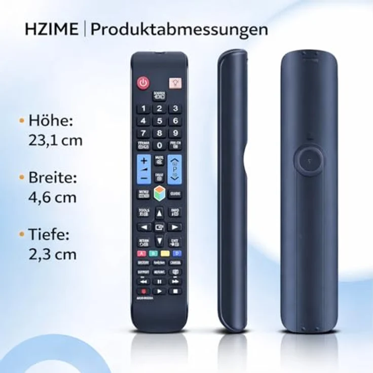 Mycotech Fernbedienung für Samsung Smart TV AA59-00638A, sofort einsatzbereit, ergonomisches Design, stabile Signalübertragung – Bild 5