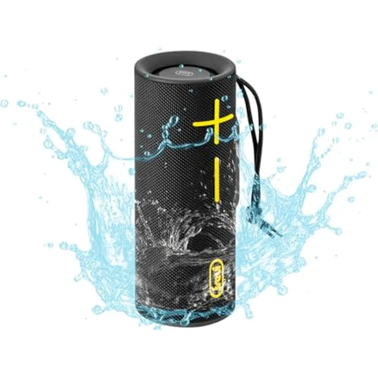 Trevi XSC 8B30 BD, Tragbarer Bluetooth-Lautsprecher 20 W mit Multi-Room-Funktion, 2-Zoll-Touch-Display, TWS, USB/MicroSD-Player, Equalizer, wiederaufladbarer Akku mit USB-C-Aufladung – Bild 4