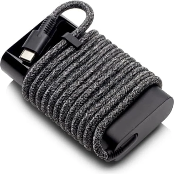 HP USB-C 65W Laptop Charger, hochwertiges Akkuladegerät für Europa – Bild 1
