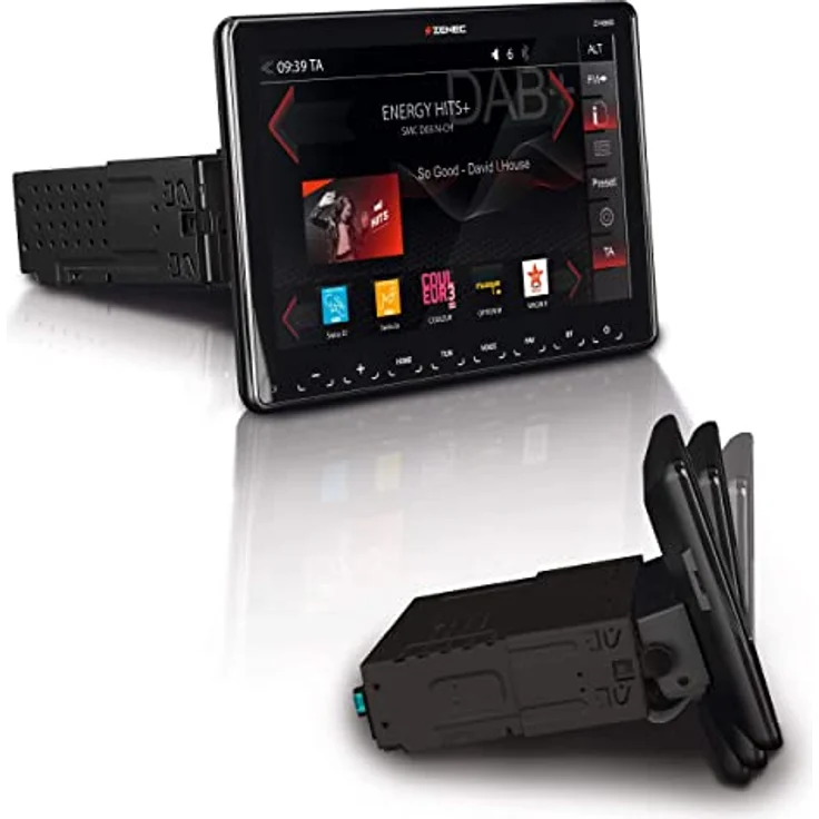 ZENEC Z-N965: 1-Din Autoradio, Multimediasystem mit 9“/22,9 cm Touchscreen, Mediencenter mit DAB+, Apple CarPlay, Android Auto, zum Navi für PKWs oder Reisemobile erweiterbar – Bild 4