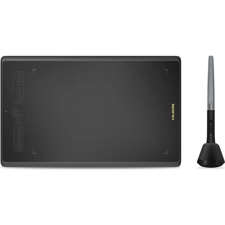 HUION Inspiroy H580X Grafiktablett (H580X) in Grün, 8 x 5 Zoll, PW100-Digitalstift, 360-Grad-Drehung