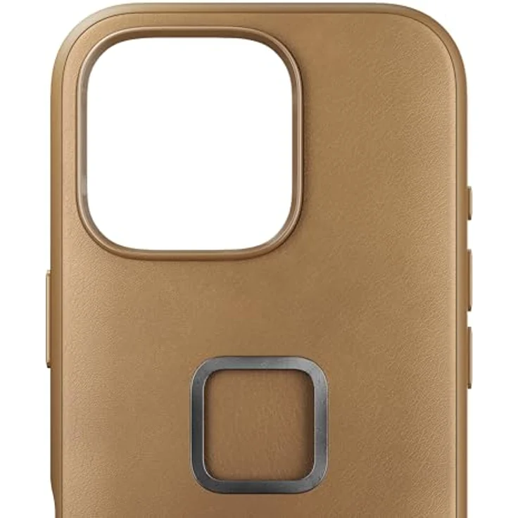 Peak Design Mobile Everyday Hülle für iPhone 16 Pro, Magsafe-kompatibel, ultradünn mit SlimLink Befestigungssystem, Tan – Bild 2